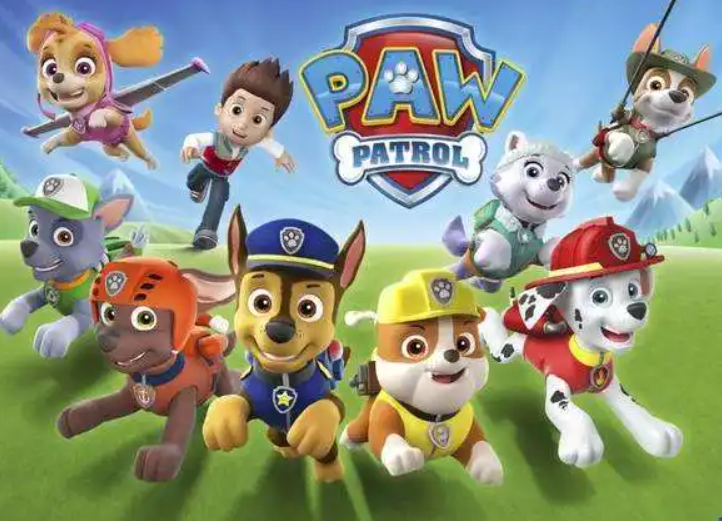 《PAW Patrol汪汪队立大功》英文版动画片，全1-9季总425集，1080P高清视频带英文字幕，百度网盘下载！
