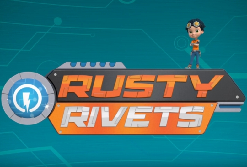STEM科普英文动画片《Rusty Rivets 小天才罗斯帝》全1-3季共150集，1080P高清视频带英文字幕，百度网盘下载！